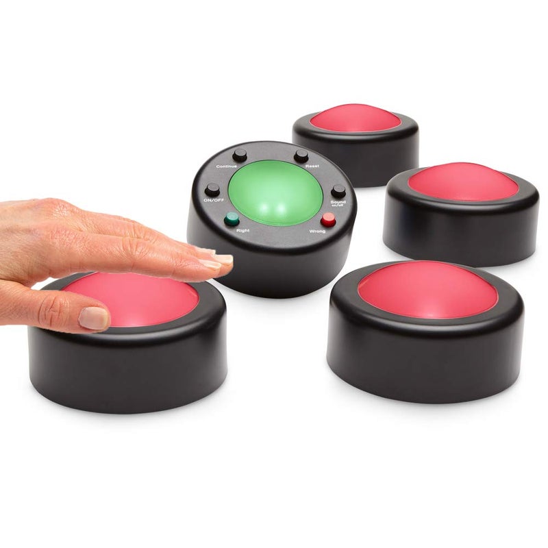 Trainers Warehouse Me First v3 Wireless Game buzzers Small Group Set 4 Users Involve Every Student Dynamite Audience Participation Tool Make Trivia and quizzes Fun - Image 2