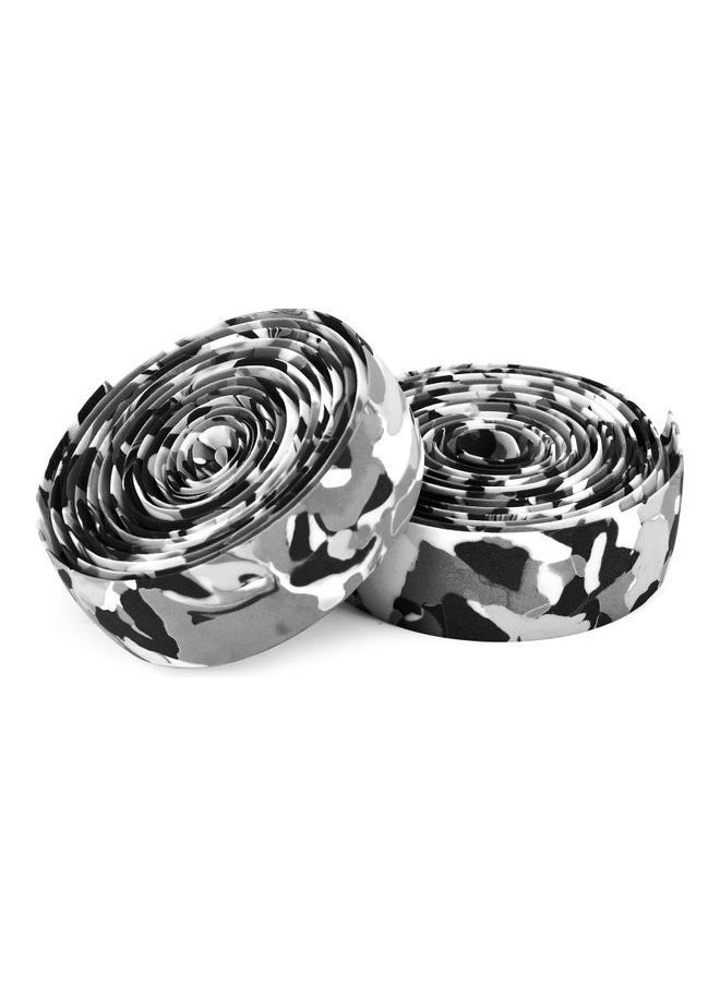 NIBEMINENT - 2pcs of Bicycle Handlebar Tapes Soft Road Bike Band Breathable Non-Slip Cycling Belt EVA Bar Tape Horns Anti-Slip Shockproof Wrap Riding Equipment 22*4*13.5cm - Image 1