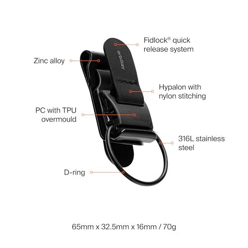 Orbitkey Belt Clip - Black - Image 5