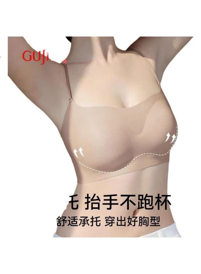 GUJIN Women'S Seamless Push-Up Bra With Thin Straps For Small Chest In Summer - Image 3