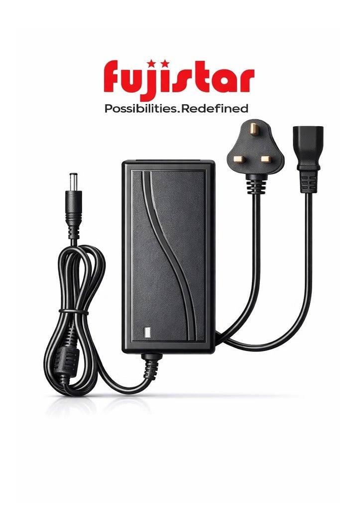 Fujistar 12V 10A Power Adapter – High-Power AC/DC Adapter for CCTV Cameras, Routers, LED Strips, and Electronic Devices - Image 1