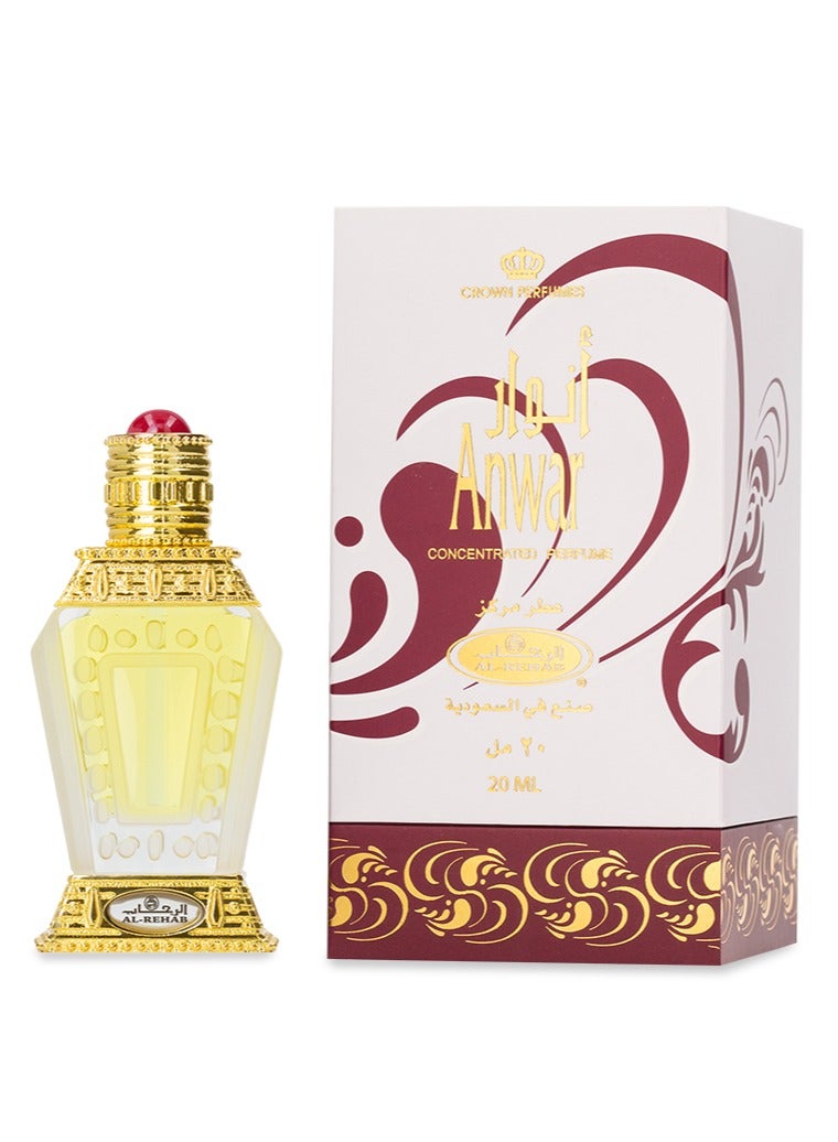 الرحاب عطر مركز أنوار 20 مل