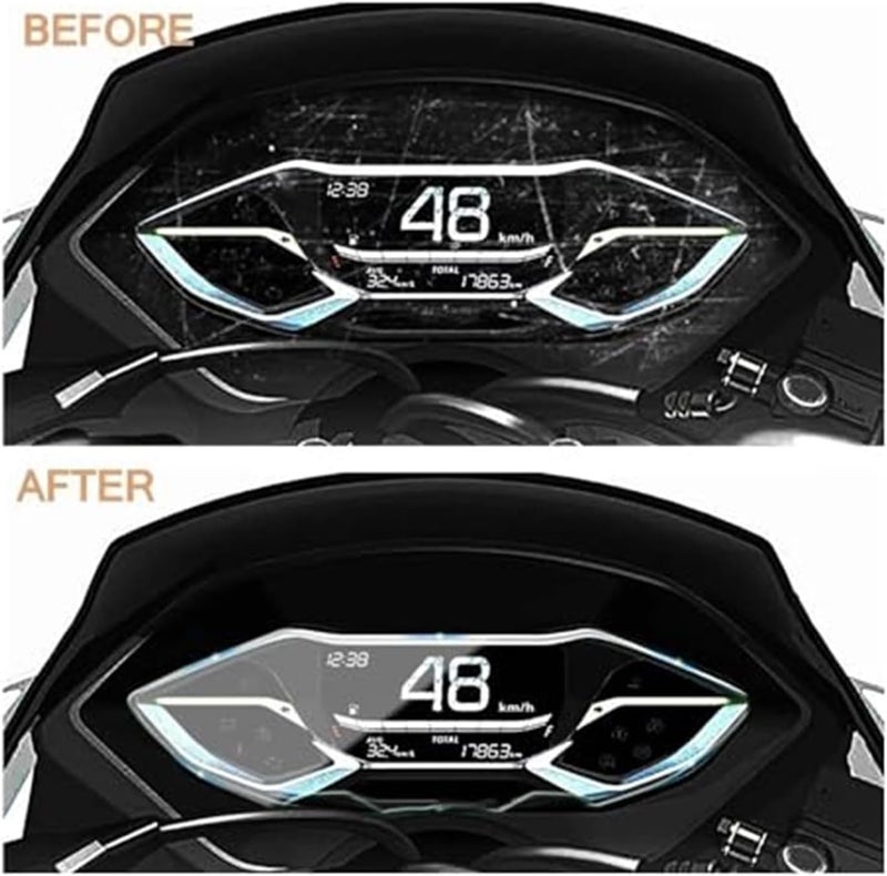 Wivplex Motorcycle Instrument Cluster Screen Protector - Image 2