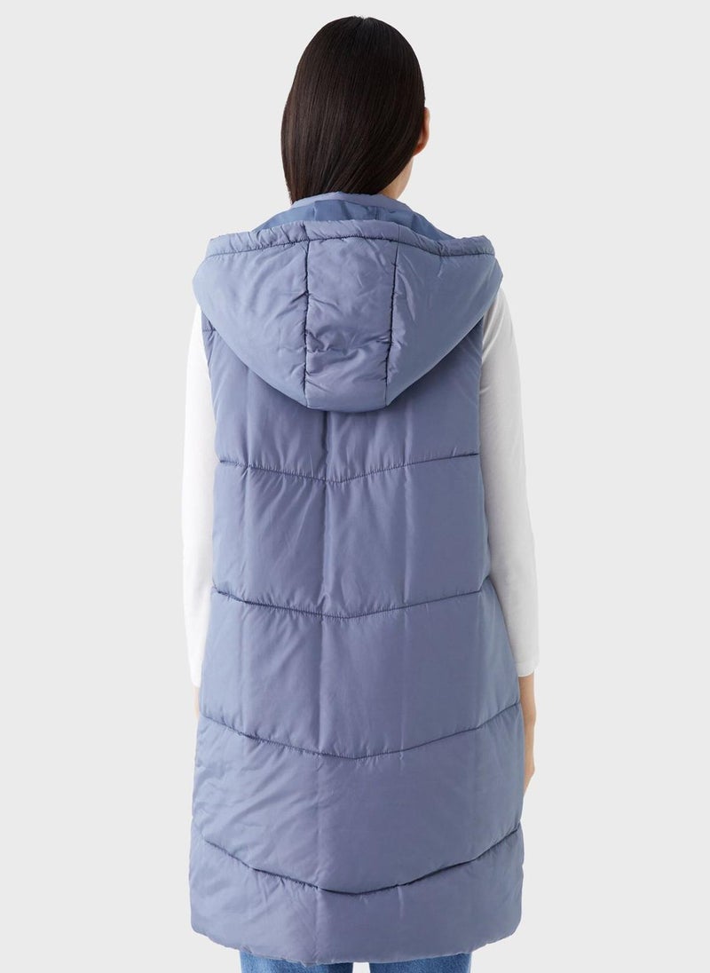 LC WAIKIKI - Zip Drawstring Detail Vest - Image 1