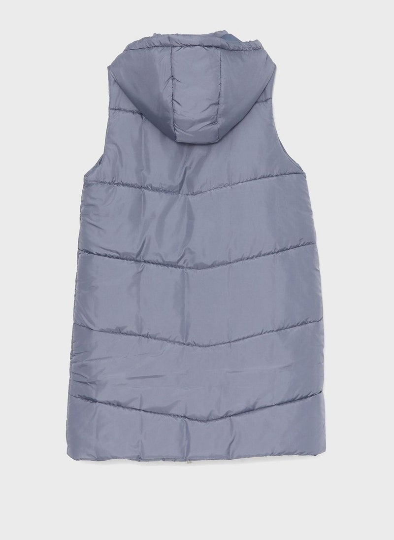 LC WAIKIKI - Zip Drawstring Detail Vest - Image 1