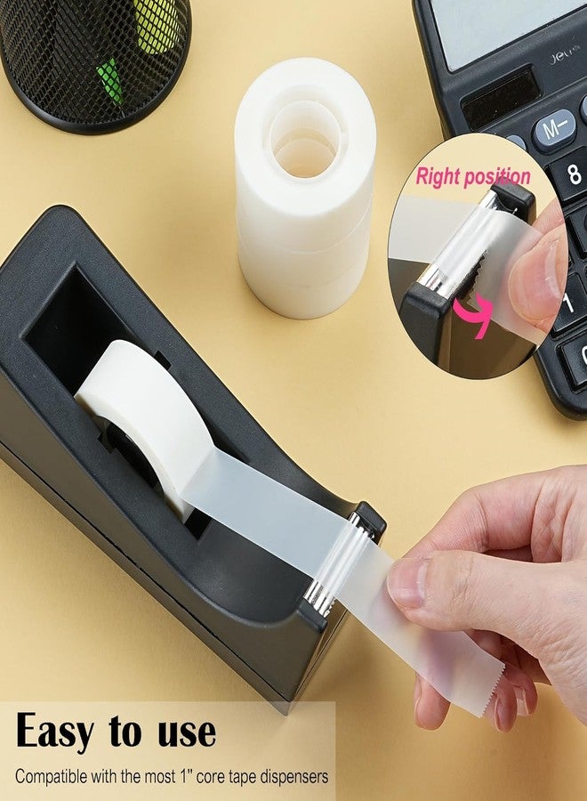 D-fix® Invisible Matt Clever Tape with Dispenser - 30 Meters in Length - 18mm Width, 2 Rolls Per Pack, for Repairing & Joining Documents, Labelling Files, School & Office use - Image 3
