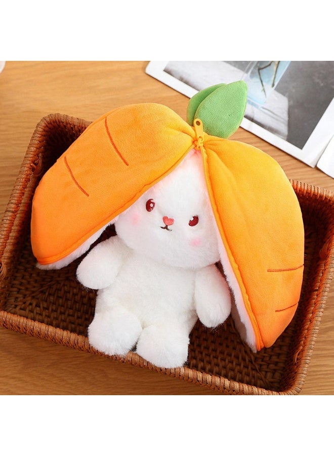 Stuffed Bunny, Hide and Seek Bunnies In Carrot Pouch - Image 3