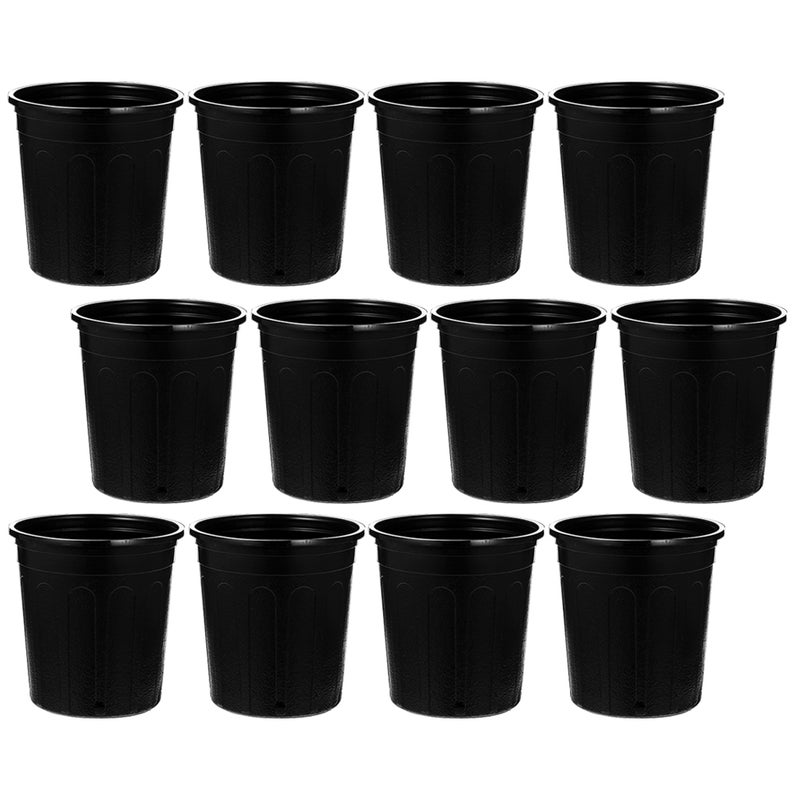 25pcs Nursery Pots Starter Pots Flexible Plant Nursery Pots Flower Plant Container - Image 1