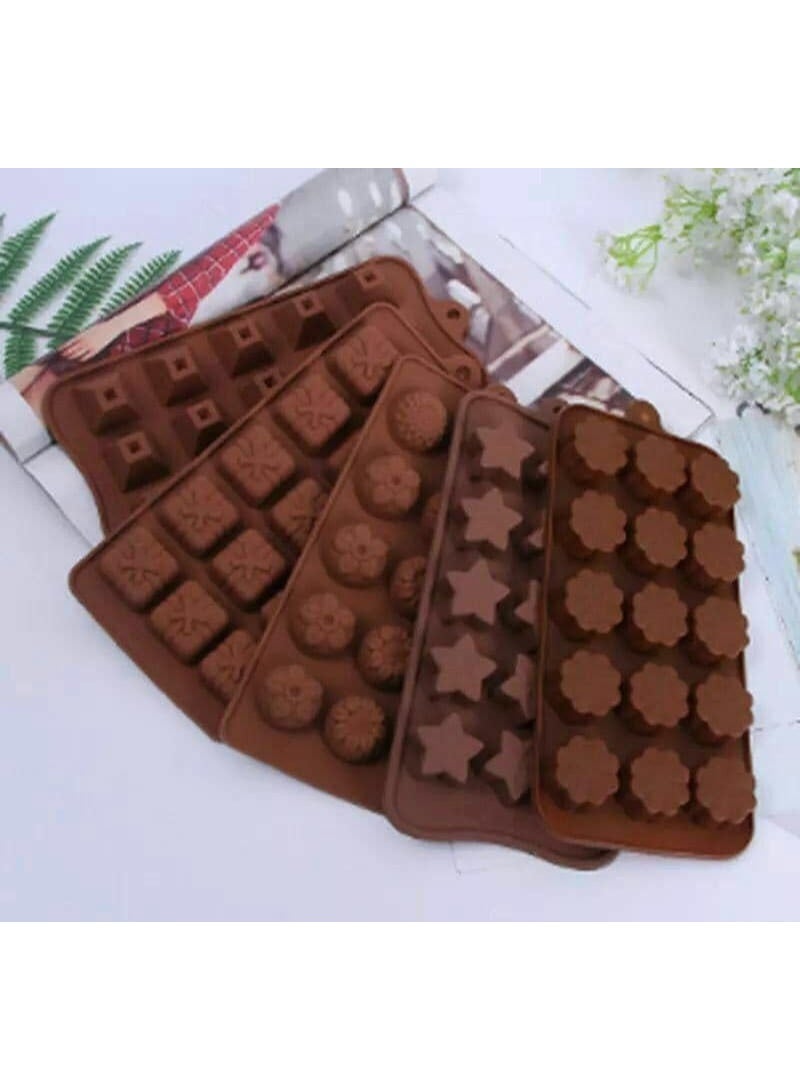 Silicone Mold for Chocolate, Candy, Ice Cubes Multishape(random form) - Image 1