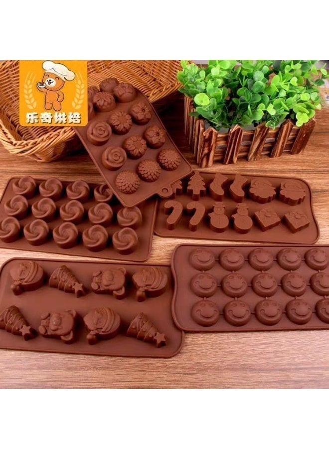 Silicone Mold for Chocolate, Candy, Ice Cubes Multishape(random form) - Image 2