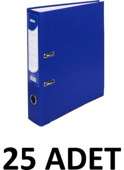 Noki 25 Pieces Blue Narrow Plastic Folder  - Image 1
