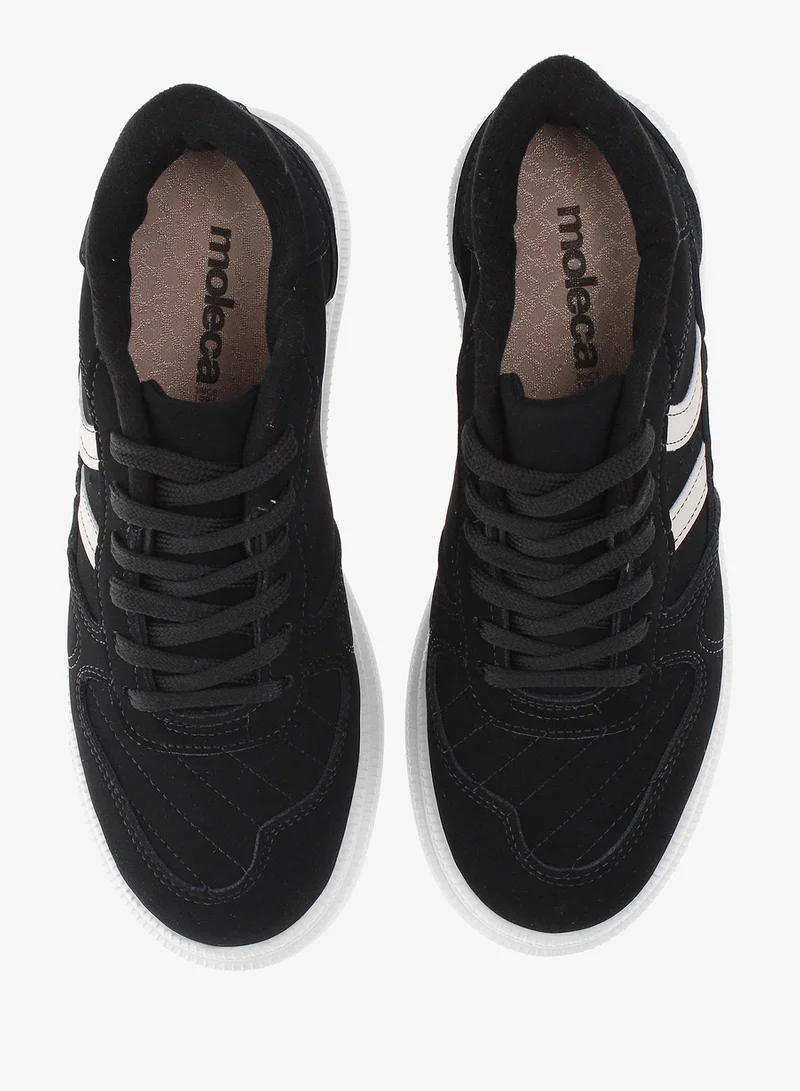 Moleca Black Sneakers for Women – Comfortable & Stylish Everyday Footwear for Women | Best Price UAE