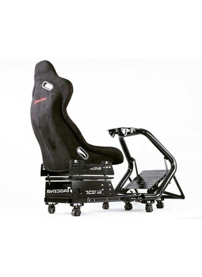 ماركة غير محددة Gao Xiang GAOX/RANGSF حامل سباقات محاكاة قابل للطي G29/T300/FANATEC/speed Magic-Product اللون: Azracing Carpet (مجموعة الشحن)  - Image 4