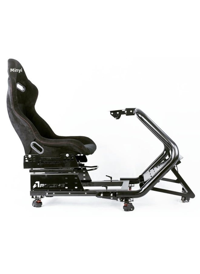 ماركة غير محددة Gao Xiang GAOX/RANGSF حامل سباقات محاكاة قابل للطي G29/T300/FANATEC/speed Magic-Product اللون: Azracing Carpet (مجموعة الشحن)  - Image 3