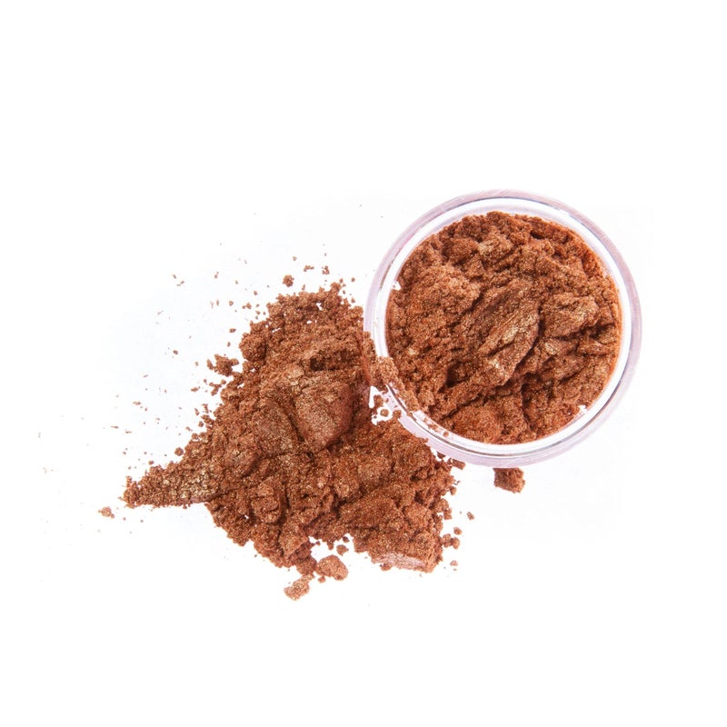 Slice of the Moon  Bronze Natural Mineral Mica Powder 042oz 12g  for Personal or Professional Use  Cosmetics Epoxy Resin Projects Nail Polish Soaps Bath Bombs and Art Projects