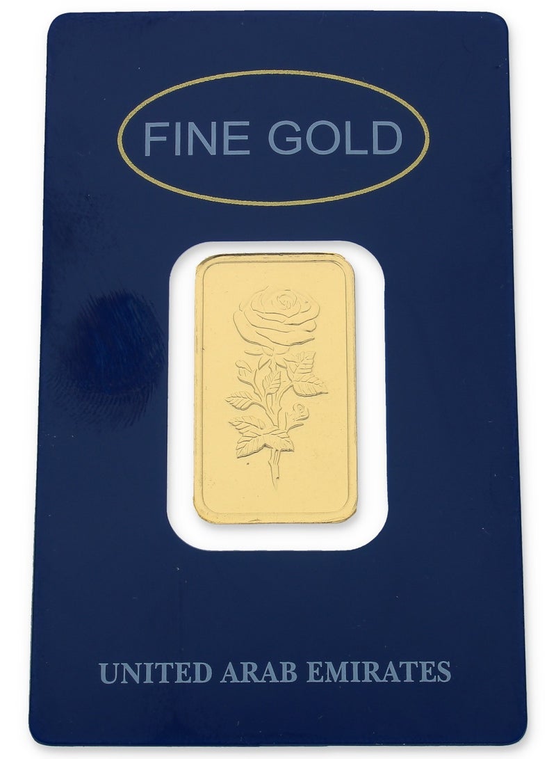 FK Jewellers Dubai 0.5 Ounce Gold Bar 999.9 Purity  - Image 2
