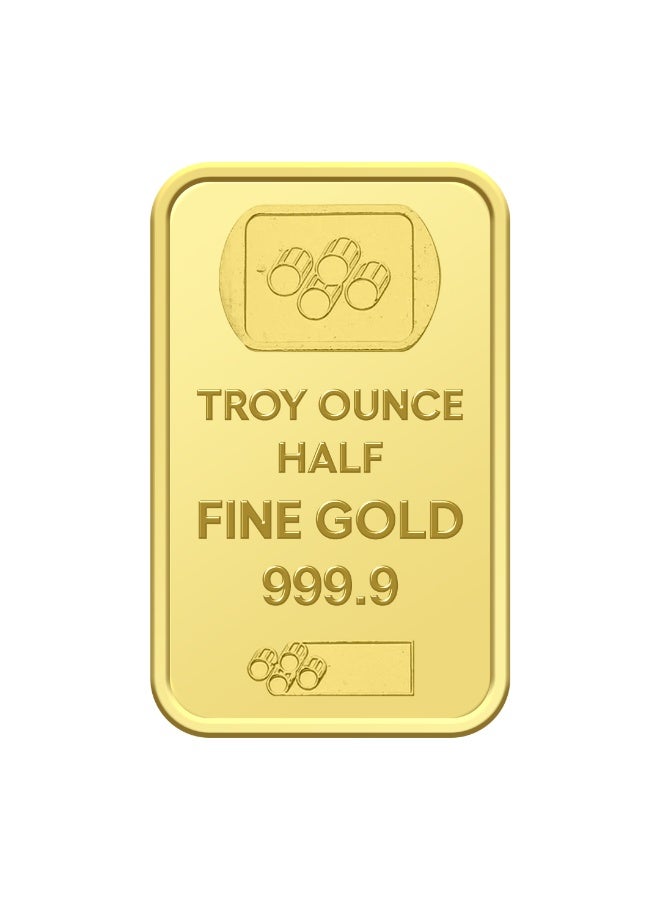 FK Jewellers Dubai 0.5 Ounce Gold Bar 999.9 Purity  - Image 4