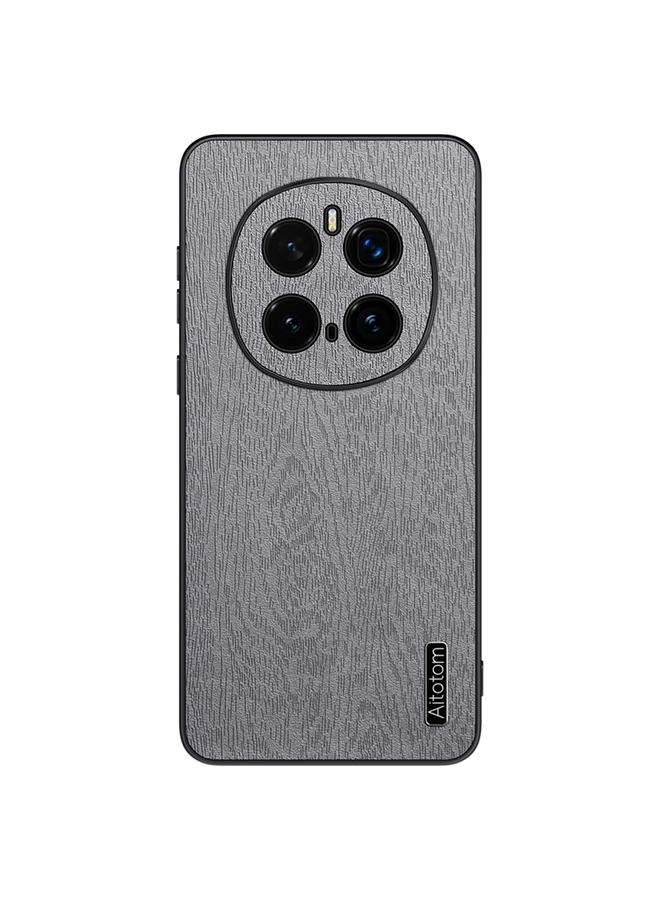 S-TOP Case For Honor Magic7 Pro Tree Bark Leather Shockproof Phone Case - Image 1