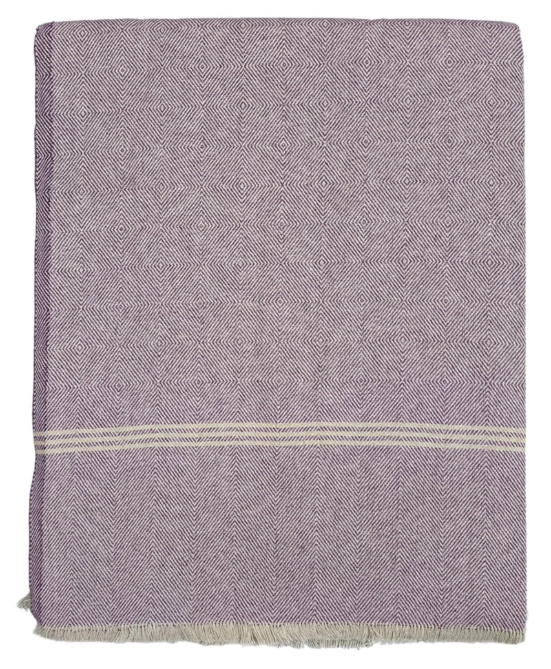 Arvore Bunkaar Plain Pure Handloom Khes - 100% Desi Thick and Heavy Cotton Khes/Summer Blanket/Chadar/Yoga Blanket (Wine) - Image 3