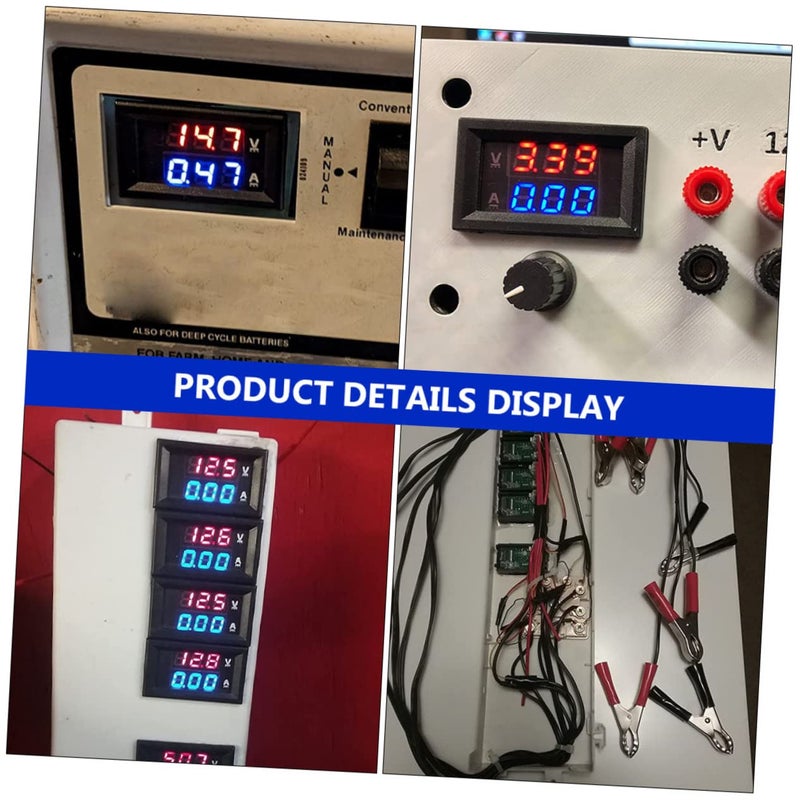 مقياس متعدد رقمي 0-10 أمبير مع حماية من الاتصال العكسي للفولتميتر والأميتر - Image 4