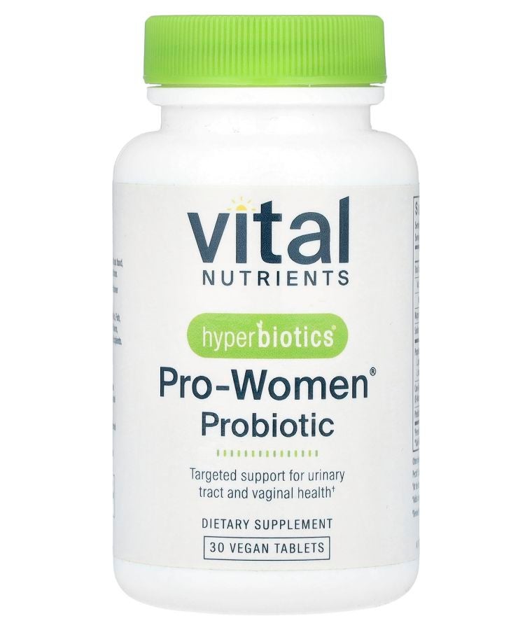 Vital Nutrients Hyperbiotics® Pro-Women® Probiotic 30 Vegan Tablets