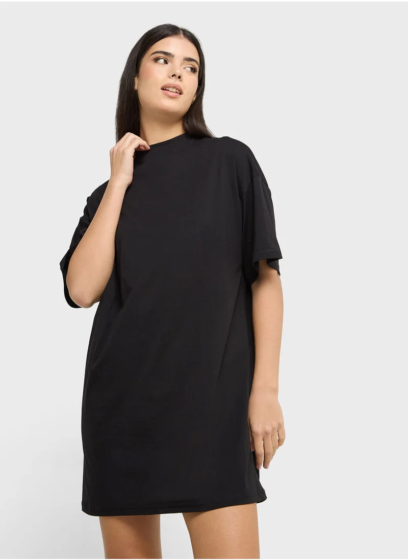 Ginger Basics Oversize T-shirt Dress