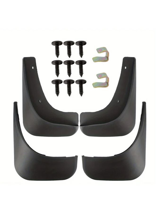 VW Touran Caddy Splash Guards 4pcs Set Front Rear Mud Flaps Tire Fender - Image 1