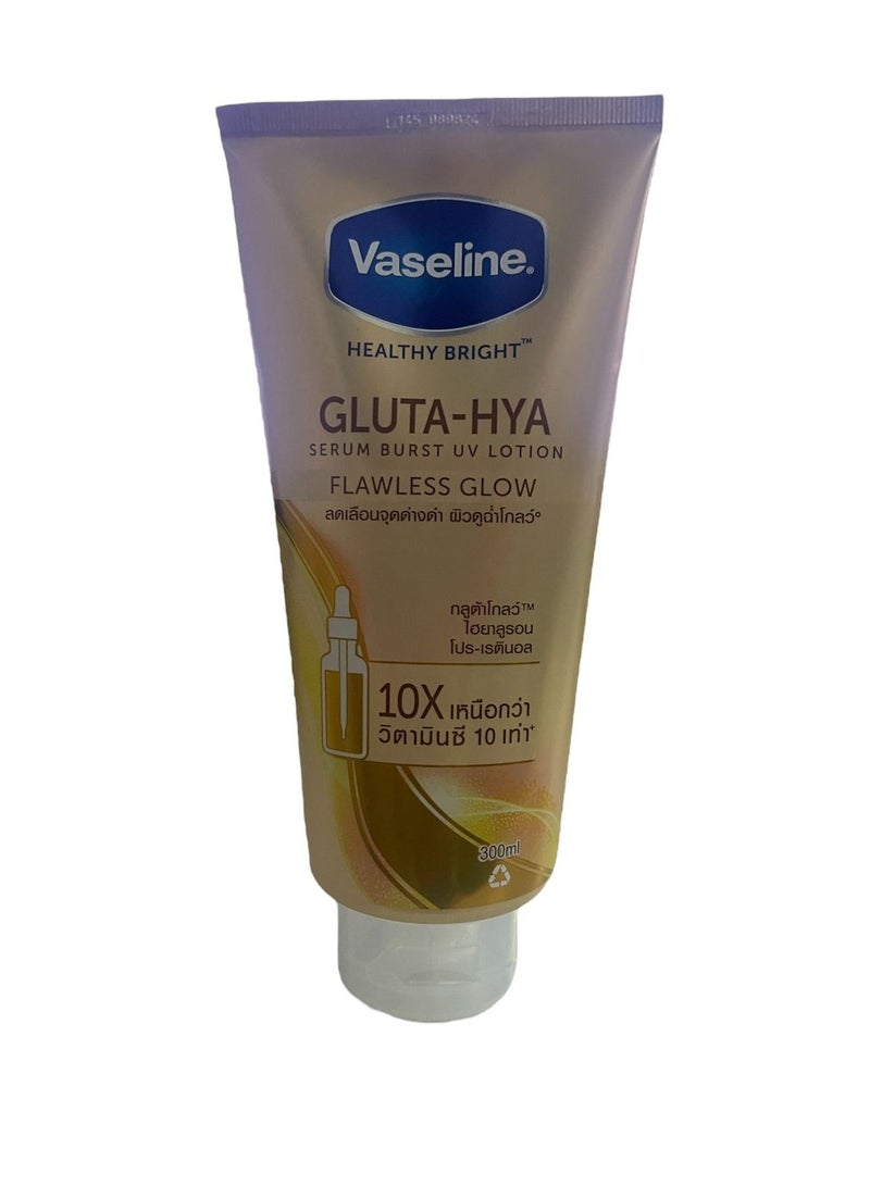 Vaseline Healthy Bright Gluta - Hya Serum Burst Uv Lotion Flawless Glow
