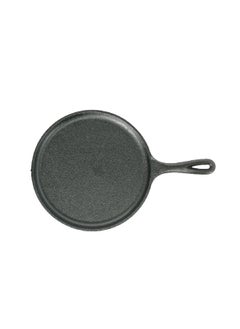 LODGE Seasoned Cast Iron Durable Round Griddle with Handle Black 3.81 x 40.34 x 27 cm L90G3  - Image 3