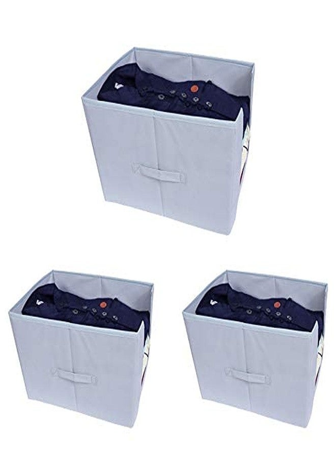 ABBASI Shirt Stacker Wardrobe Organizer Set (pack of 3, GREY) - Image 1