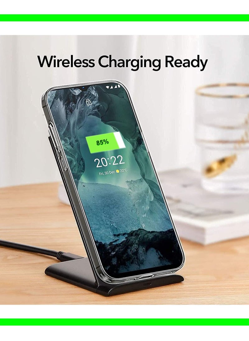 دبليو تيك غطاء من الجوانب الناعمة من مادة TPU لهاتف Nokia G21 4G شفاف  - Image 4
