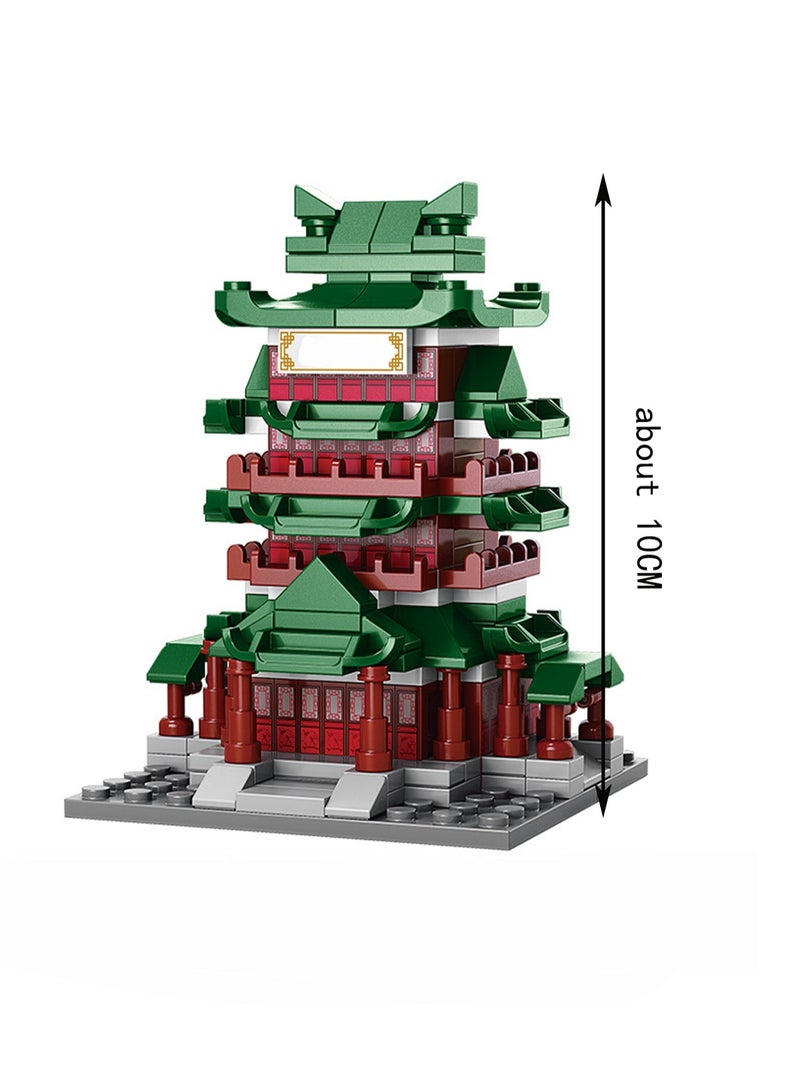 Teng Pavilion 158pcs Street View Series Building Blocks Assembly Kit Games And Engineering Toys, Home Decoration, Building Model Creative Gifts - Image 2