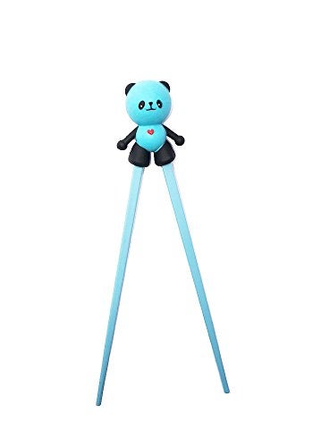 Carykon Pack of 3 Cute Tableware Detachable Learning Training Helper Chopsticks for Kid Baby Beginner Adult (Panda) - Image 2