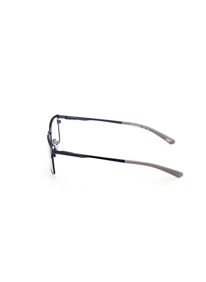 Men's Rectangular Eyeglass Frames Matte Blue SKECHERS SE5011009154 54 mm