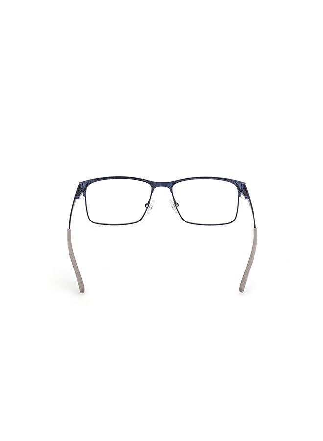 Men's Rectangular Eyeglass Frames Matte Blue SKECHERS SE5011009154 54 mm