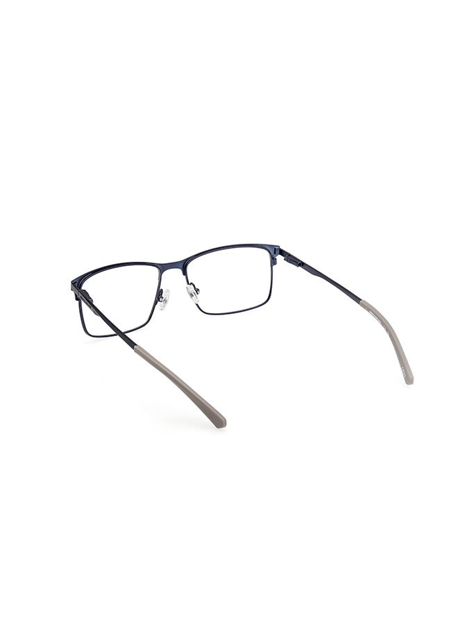 Men's Rectangular Eyeglass Frames Matte Blue SKECHERS SE5011009154 54 mm