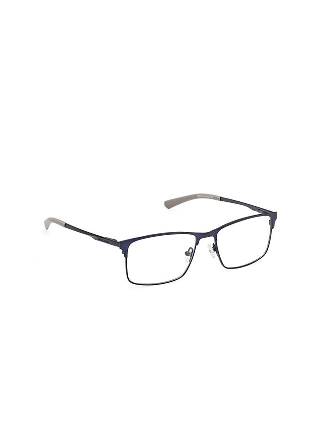 Men's Rectangular Eyeglass Frames Matte Blue SKECHERS SE5011009154 54 mm