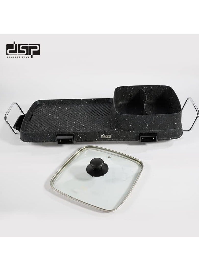 DSP DSP 2 in 1 BBQ Electric Grill for Non-Stick 2500W - Image 3