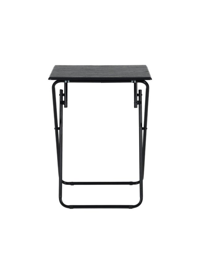 Oynx End Table Foldable - Black