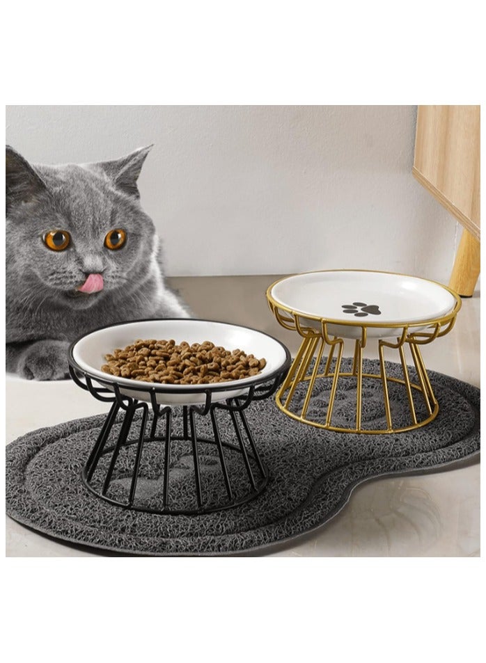 Dog Cat Food Mat Waterproof Non-slip Cat Litter Box Mat Pet Pad Pet Cleaning Non-Slip, Soft, Flexible, Non-Toxic, Suitable for Eating Cat Toilet Mat - Image 5