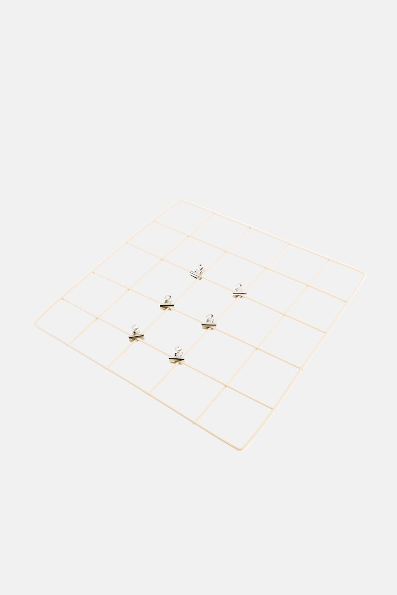 Muy Mucho Wall Decoration Multifunctional Grid, Beige  - Image 2