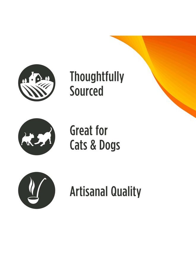 Nulo Freestyle Bone Broth for Dogs, Cats, Chicken Flavor, Pouch Tasty Pet Food Toppers with Turmeric Nutritious Soup, Gravy Premium Dog and Cat Food Toppings, Gravies & Sauces, 20 Fl Oz (Pack of 1) - Image 2