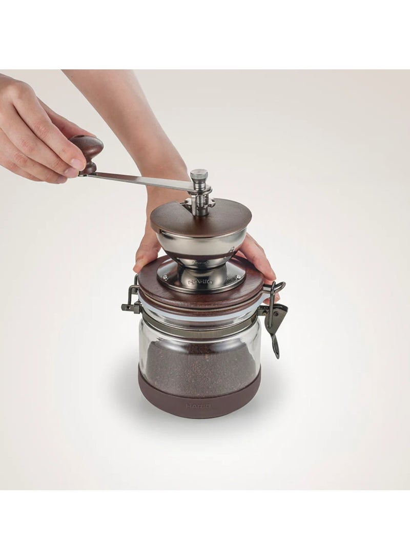 Hario Ceramic Burr Canister Coffee Hand Grinder - Image 2