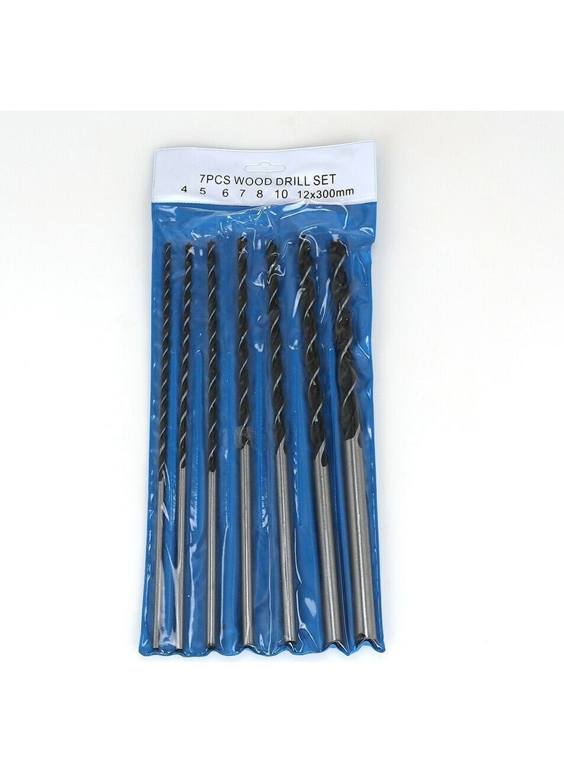 Glryz Long Wood Wood Drilling Bit Set 300 mm 7 Pieces  - Image 4