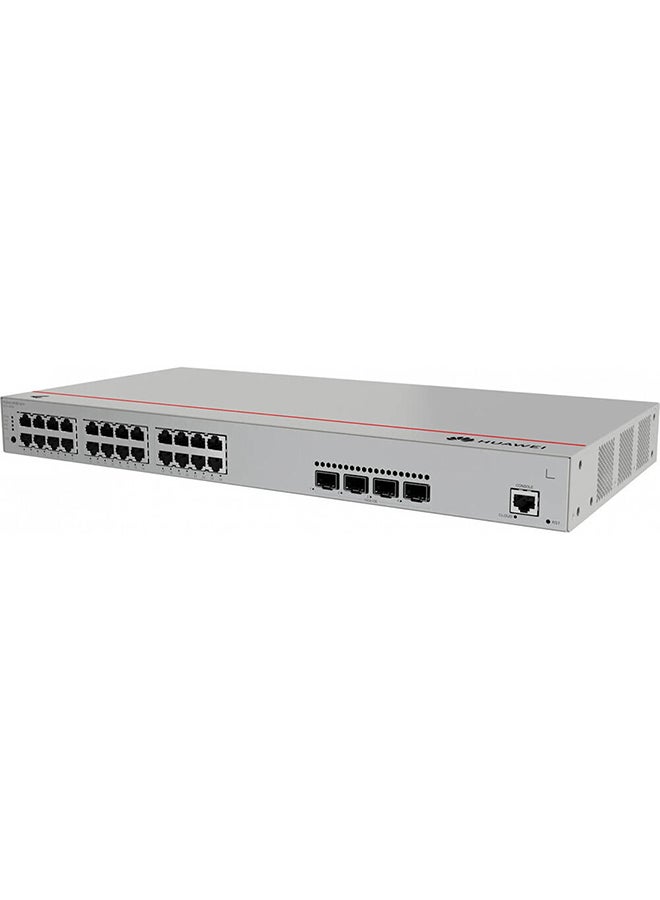 HUAWEI S310-24P4X Switches, 24 x 10/100/1000BASE-T Ports, 4 x 10GE SFP+ Ports, AC Power Supply, PoE+, 95 Mpps Packet Forwarding Rate, 128 Gbit/s Switching Capacity Grey - Image 2