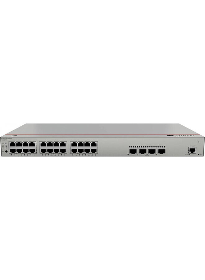 HUAWEI S310-24P4X Switches, 24 x 10/100/1000BASE-T Ports, 4 x 10GE SFP+ Ports, AC Power Supply, PoE+, 95 Mpps Packet Forwarding Rate, 128 Gbit/s Switching Capacity Grey - Image 1