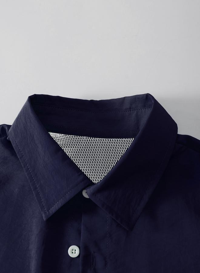 Take Two Men Casual Utility Work Shirt With Flap Pocket - Image 3