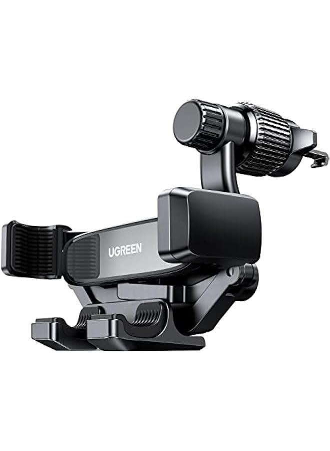 UGREEN Car Phone Holder Car Mount, [360° Swing Arm for Air Vent], One-hand Auto Lock, Metal Hook Mobile Holder, Fit for iPhone 16/15/14/13, Samsung S25/24/23/Z Flip, 4.7-7.2" Smartphone Accessories - Image 1