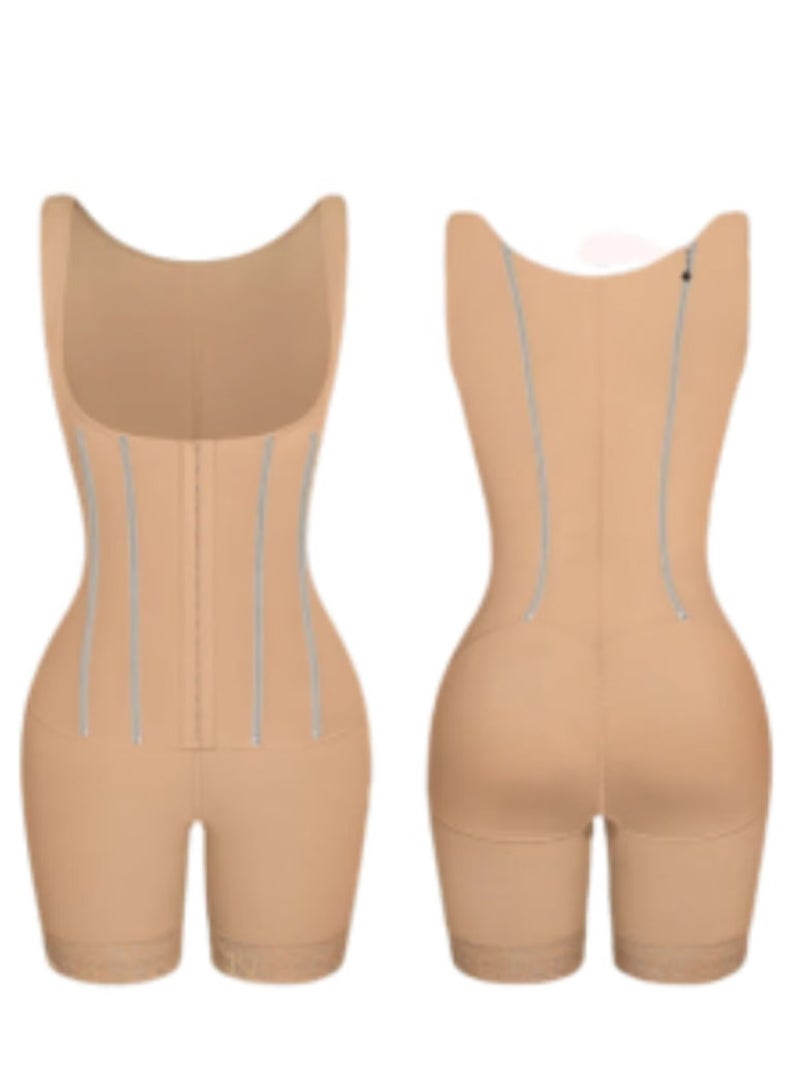 Body Sculpting Compression Garment With Three Front Clips for Control and Compression After Childbirth and Other Occasions - Image 2