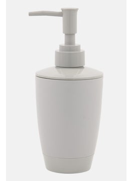 Sttelli Kaleidoscope Plastic Liquid Soap Dispenser, Grey  - Image 3